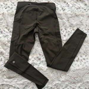 Lululemon Olive Green Leggings